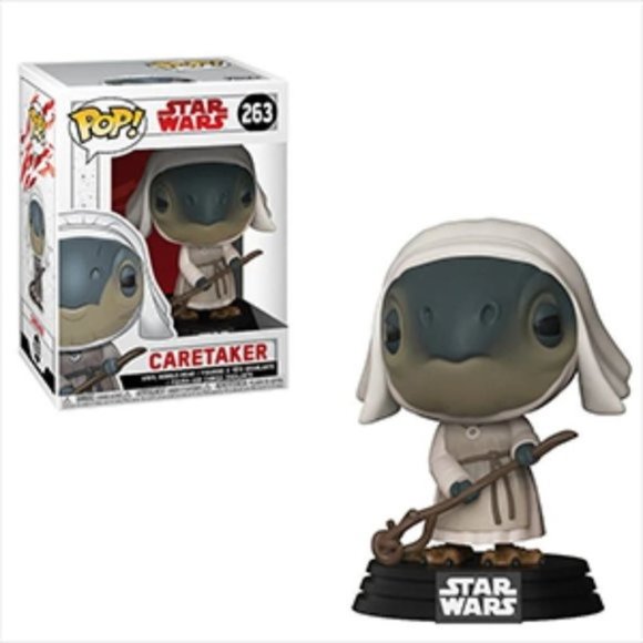 AUTHENTIC STAR WARS #263 FUNKO POP CARETAKER FEMAIL LUKE SKYWALKER NEW IN BOX - Picture 1 of 4